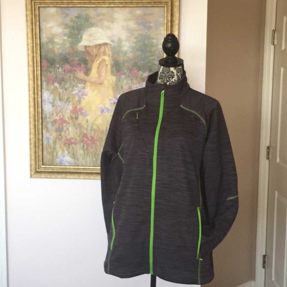 North End Sport Men's Flux Melange Fleece Jacket